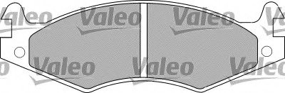 VALEO 540145 Brake Pad Set, disc brake